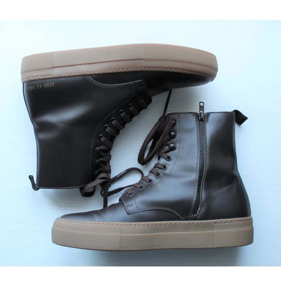 Common Projects x Robert Geller Combat Boot / Size 42 / US 9 / Brown - Picture 4 of 12